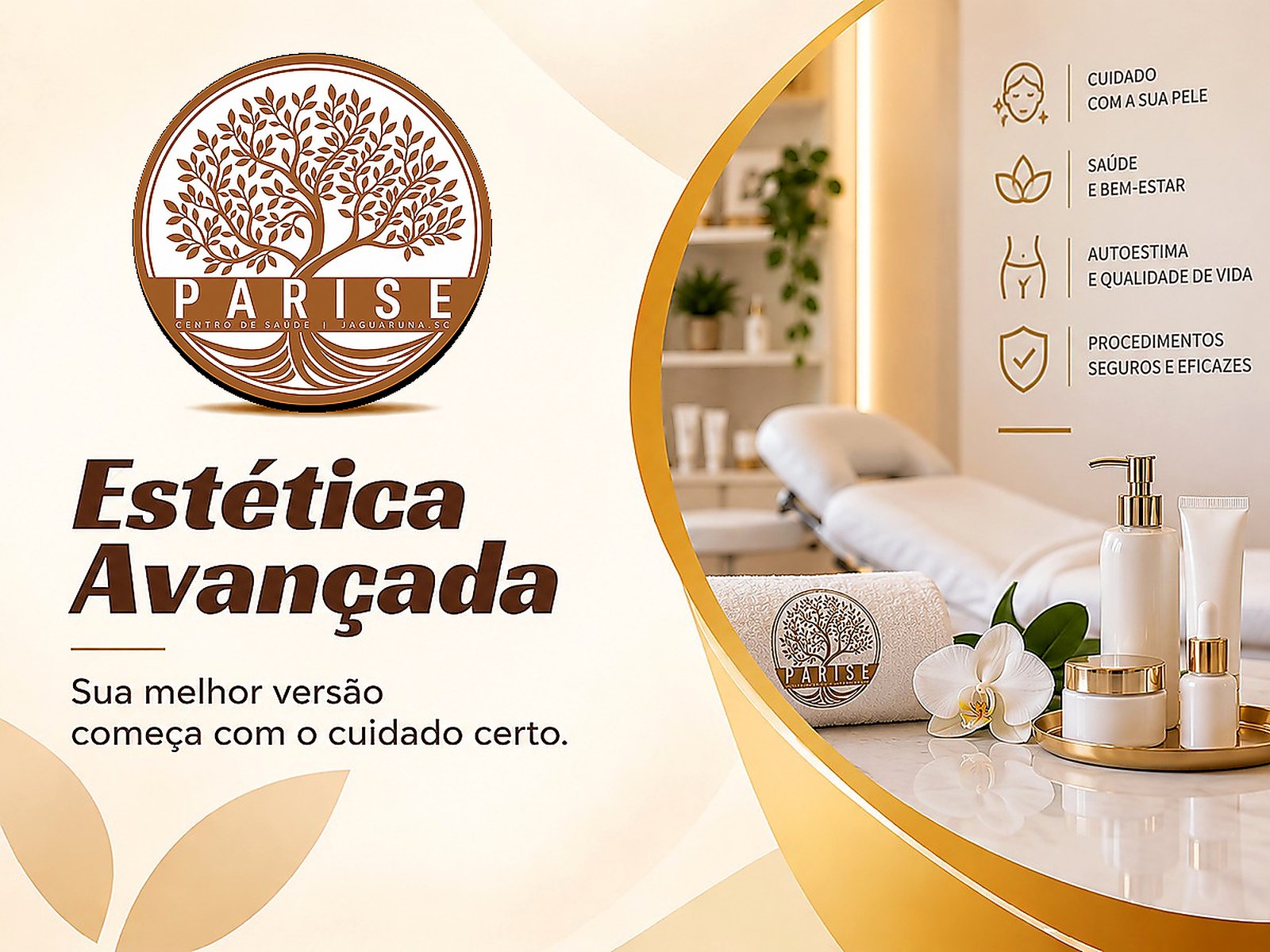 Estética no Centro de Saúde Parise