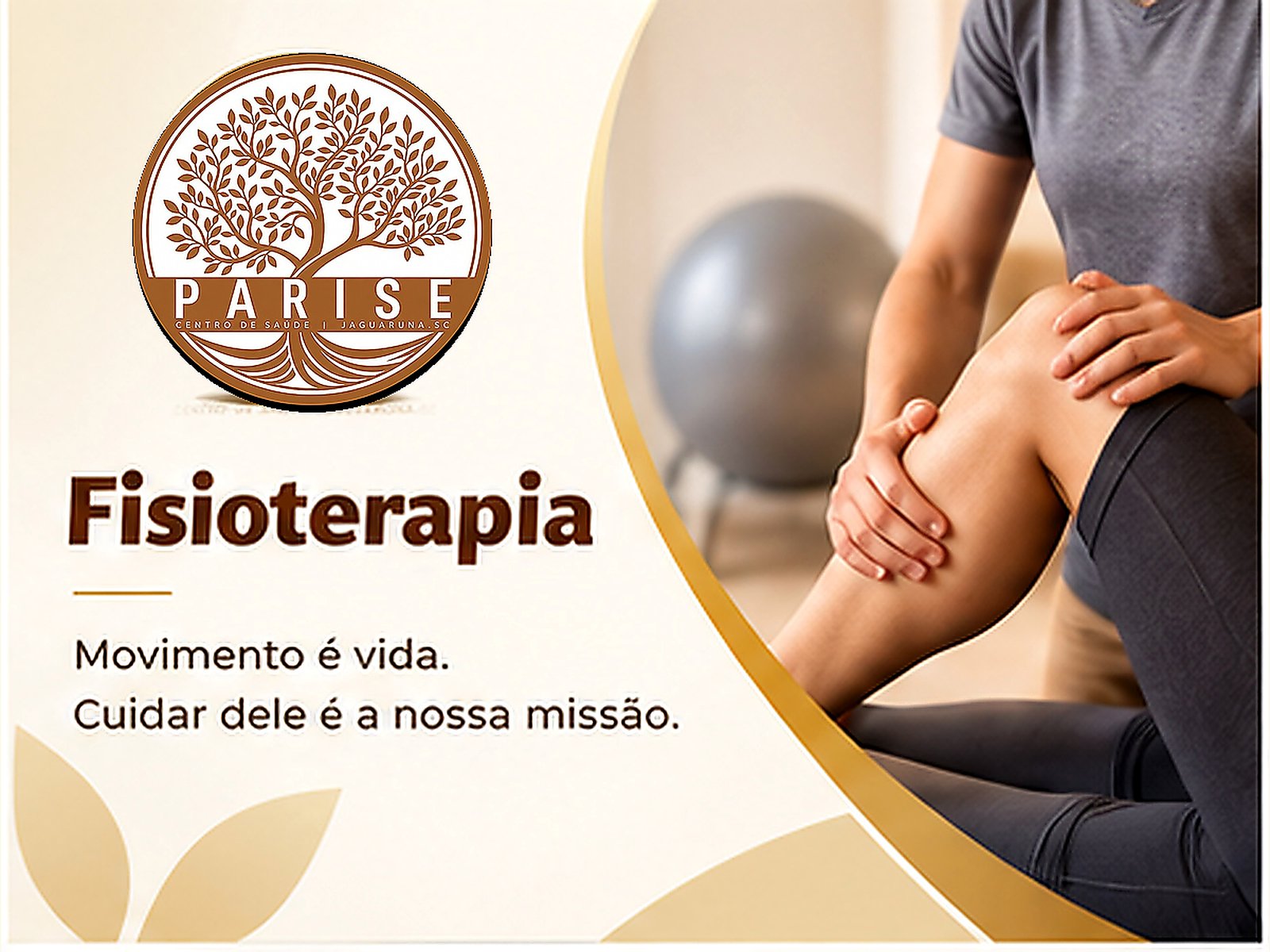 Fisioterapia no Centro de Saúde Parise