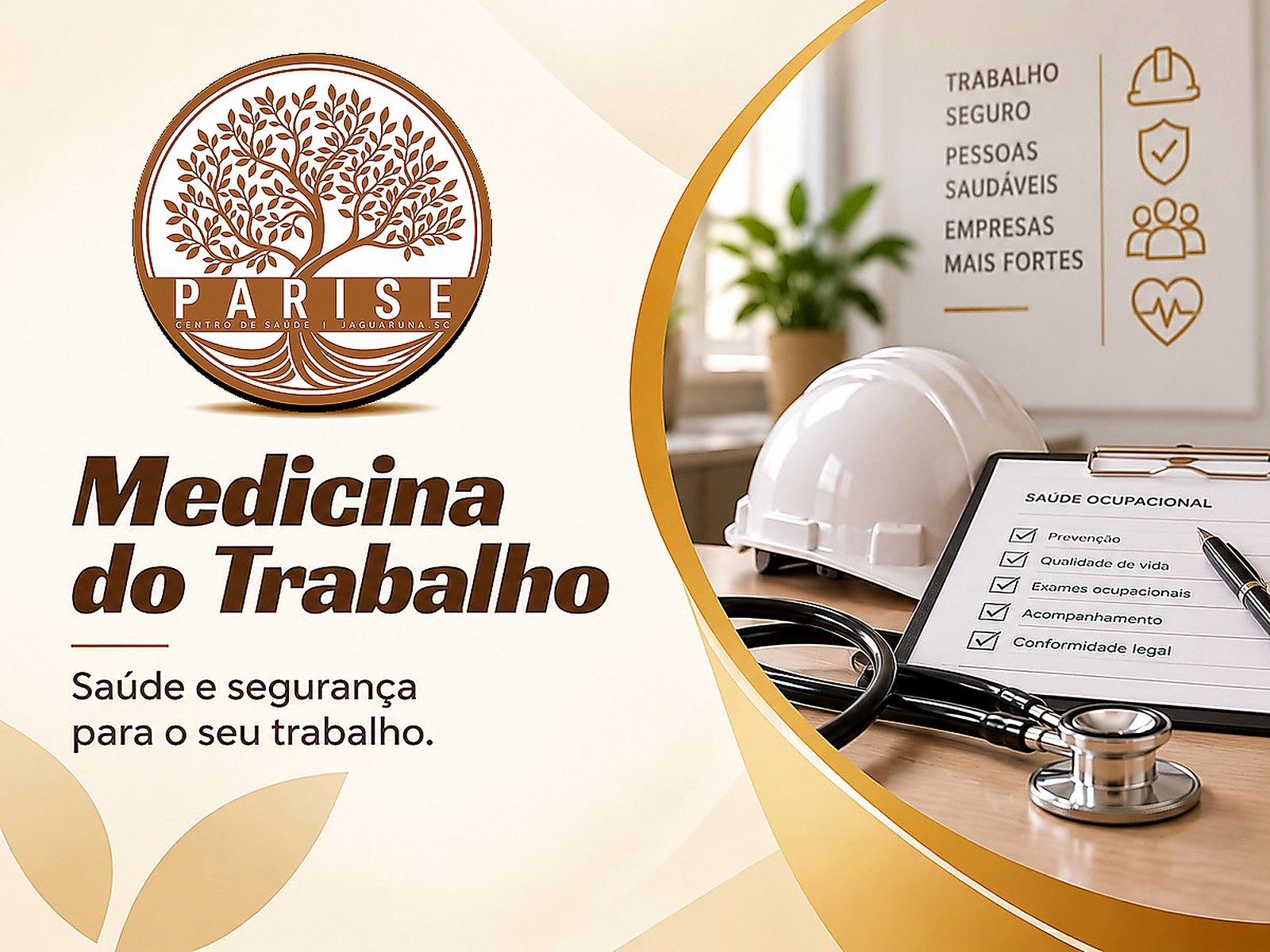 Medicina do Trabalho no Centro de Saúde Parise