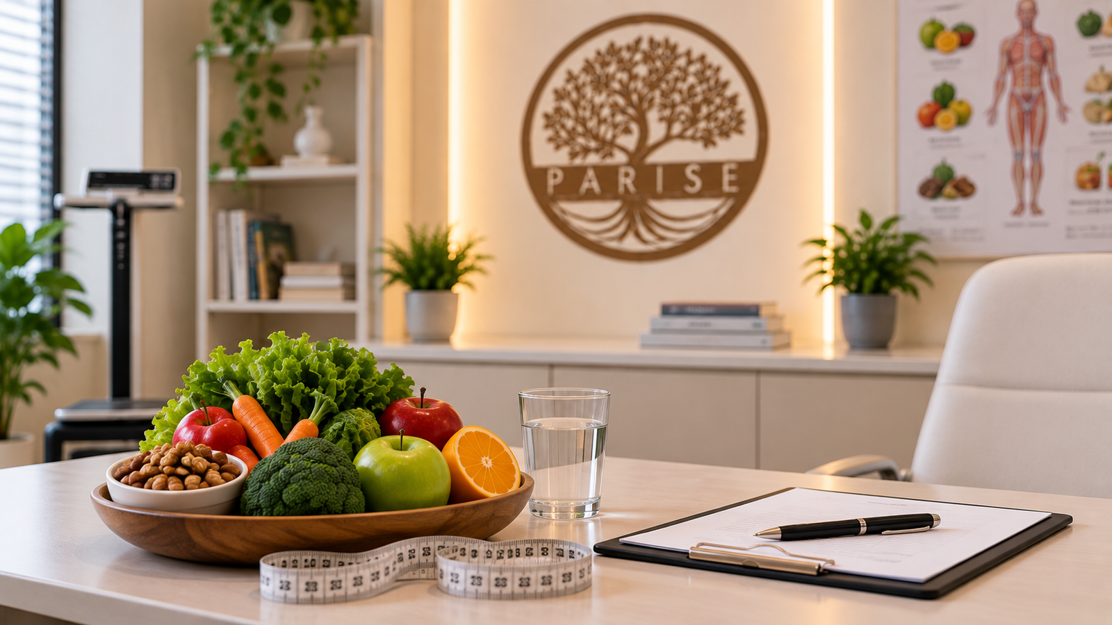 Nutrição no Centro de Saúde Parise