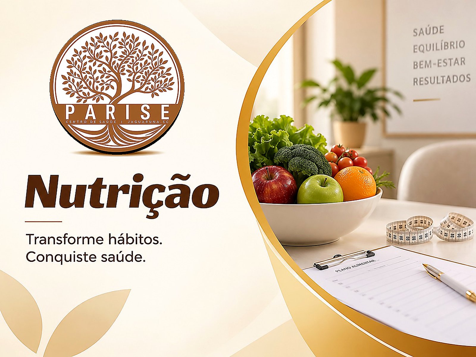 Nutrição no Centro de Saúde Parise