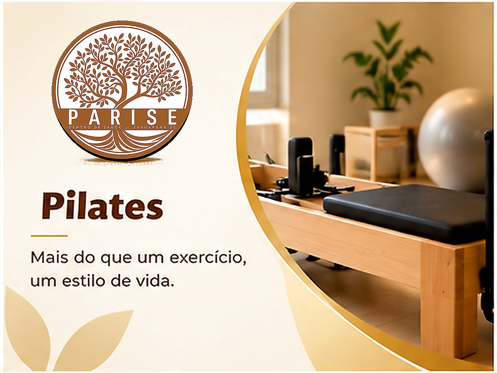 Pilates no Centro de Saúde Parise